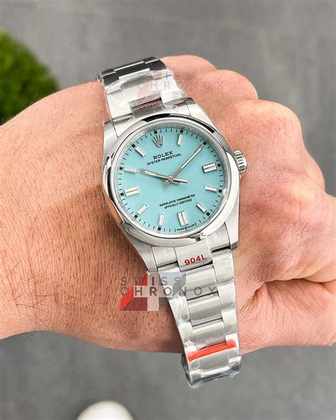 rolex oyster perpetual tiffany wartezeit|Rolex Oyster Perpetual 36 turquoise.